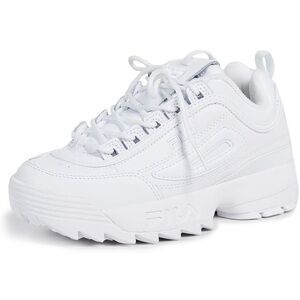FILA Women's Disruptor 2 Wedge Sneaker (White)